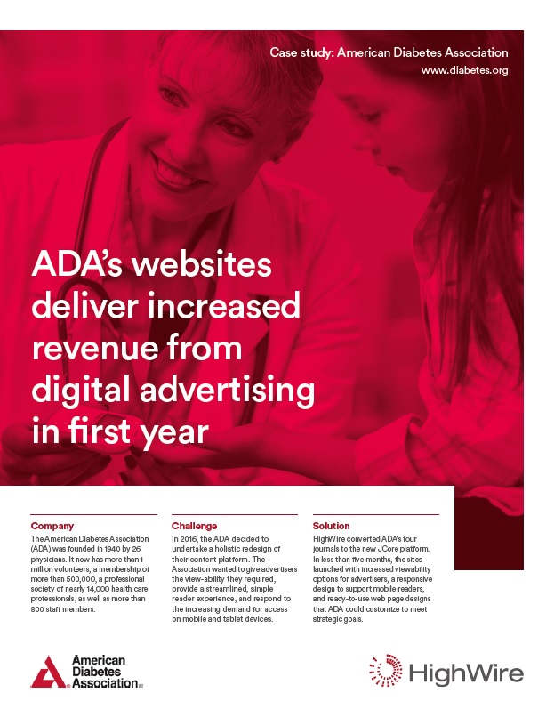 Case study - American Diabetes Association