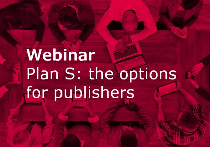 Webinar : Plan S
