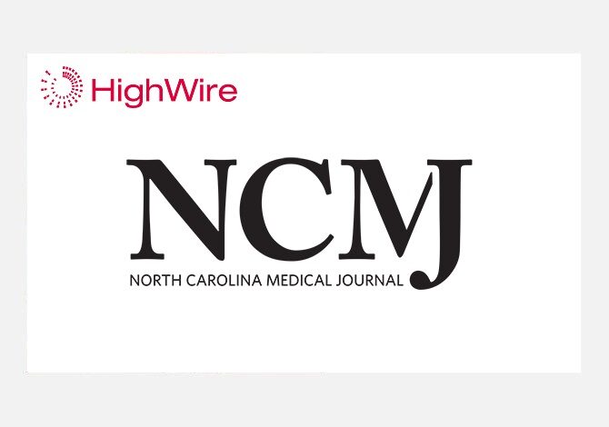 North Carolina Institute of Medicine chooses HighWire to host its flagship journal for another 7 years
