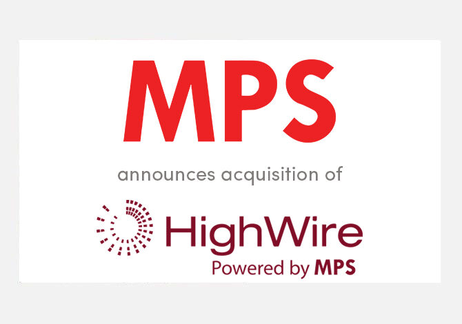 MPS completes acquisition of HighWire Press to accelerate Platform business