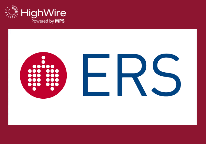 European Respiratory Society Renews Journal and Book Hosting with HighWire