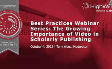 The Growing Importance of Video in Scholarly Publishing