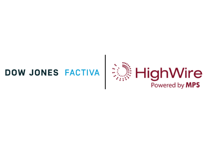 Token-Based Authentication by HighWire Press Expands Dow Jones’ COUNTER 5 Reporting Capabilities for Factiva