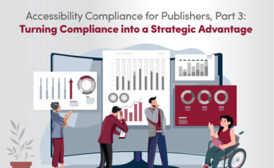 Ilustration showing inclusive digital publishing practices